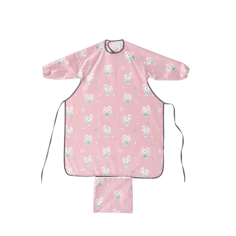 Baby Feeding Bib Cover & Anti-Dirty Dining Gown