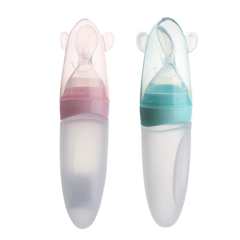 Silicone Feeding Spoon for Children’s Food Supplement