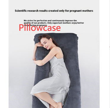 Pure Cotton Removable & Washable U-Shaped Maternity Pillow
