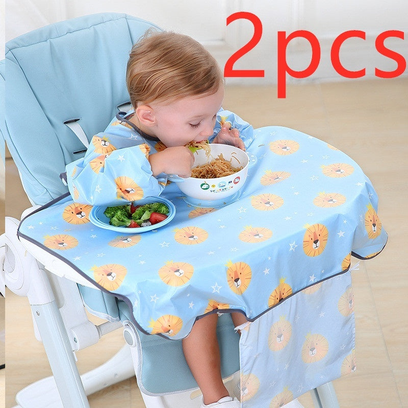 Baby Feeding Bib Cover & Anti-Dirty Dining Gown