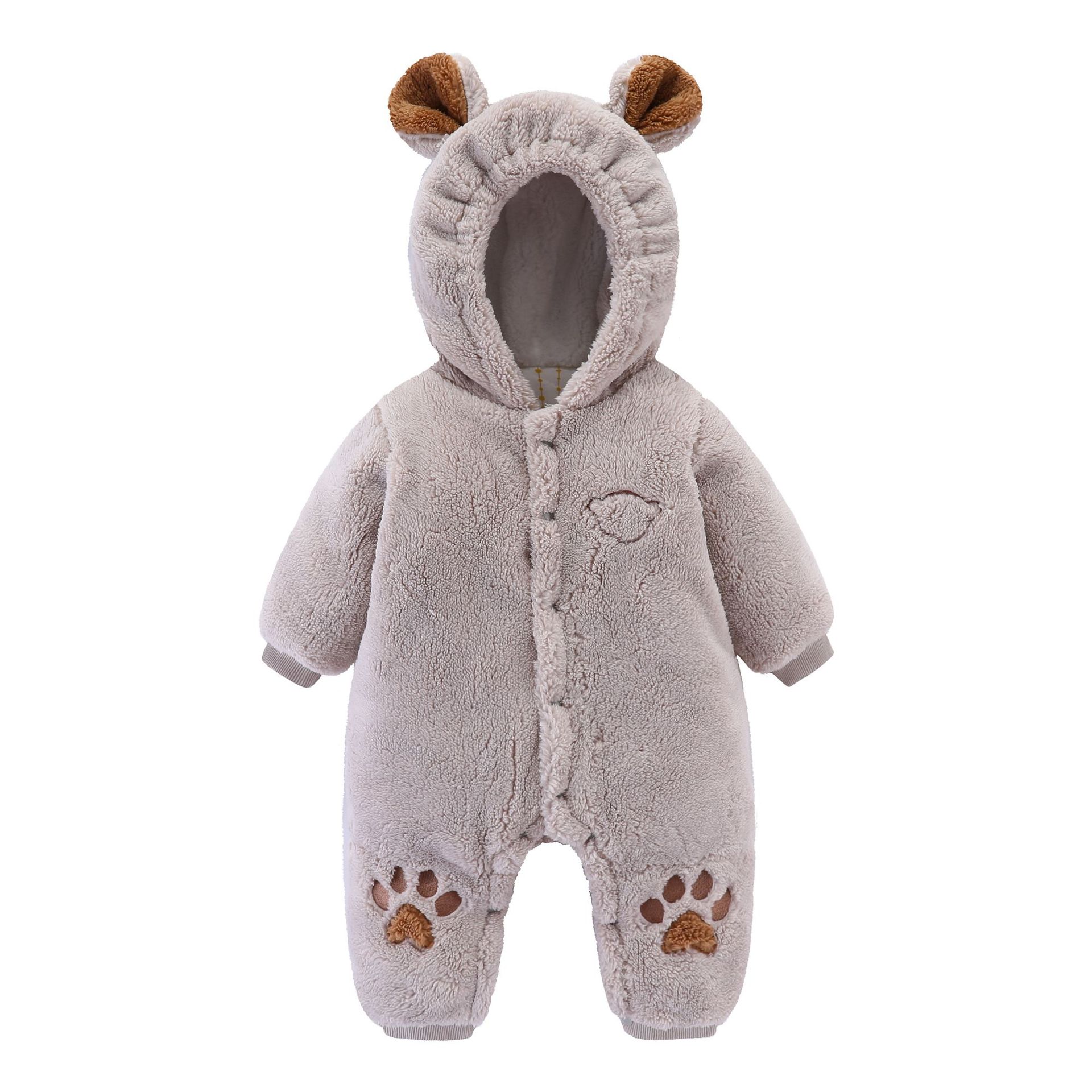 Quilted Newborn Baby Onesie Romper