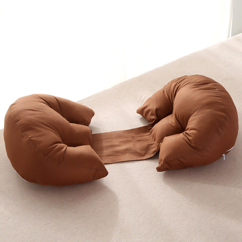 Cotton Multifunctional Maternity Waist & Side-Sleeping Pillow