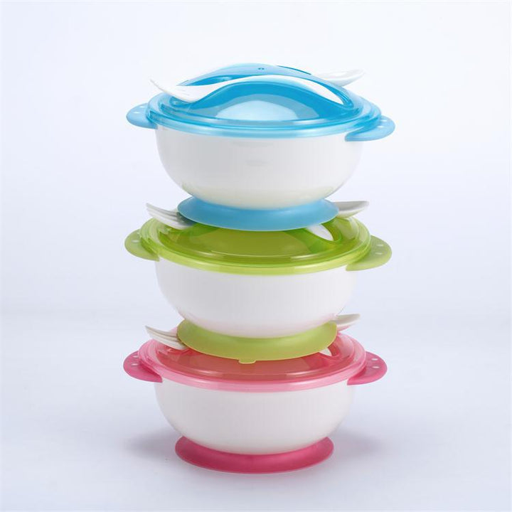Baby Suction Feeding Bowl Set for Complementary Food