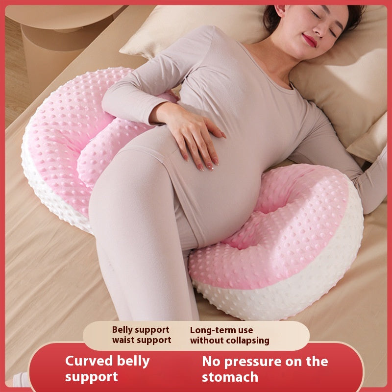 Multifunctional U-Shaped Maternity & Waist Support Pillow