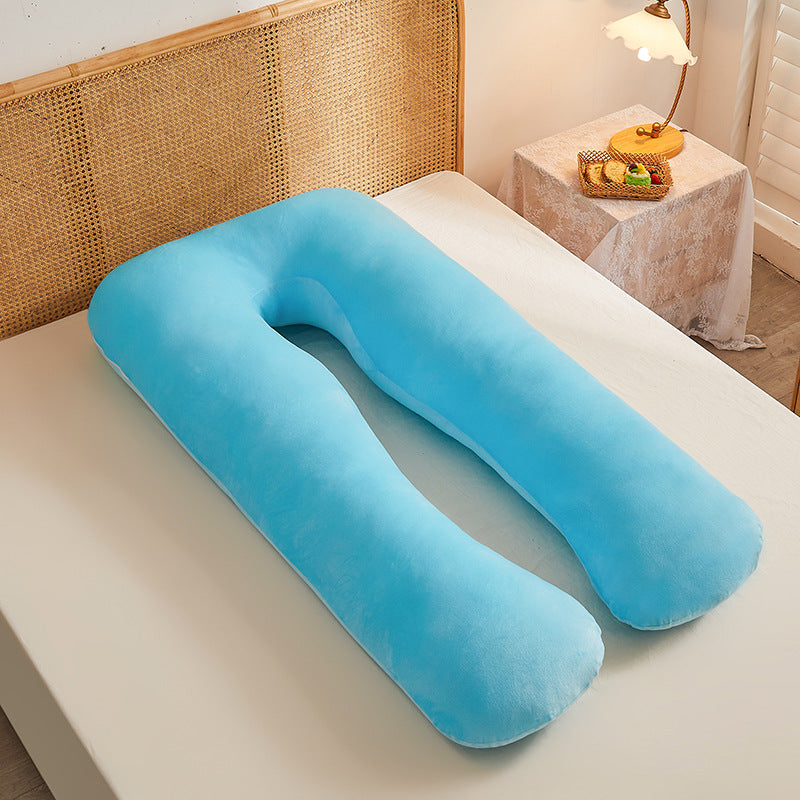 Pure Cotton Removable & Washable U-Shaped Maternity Pillow