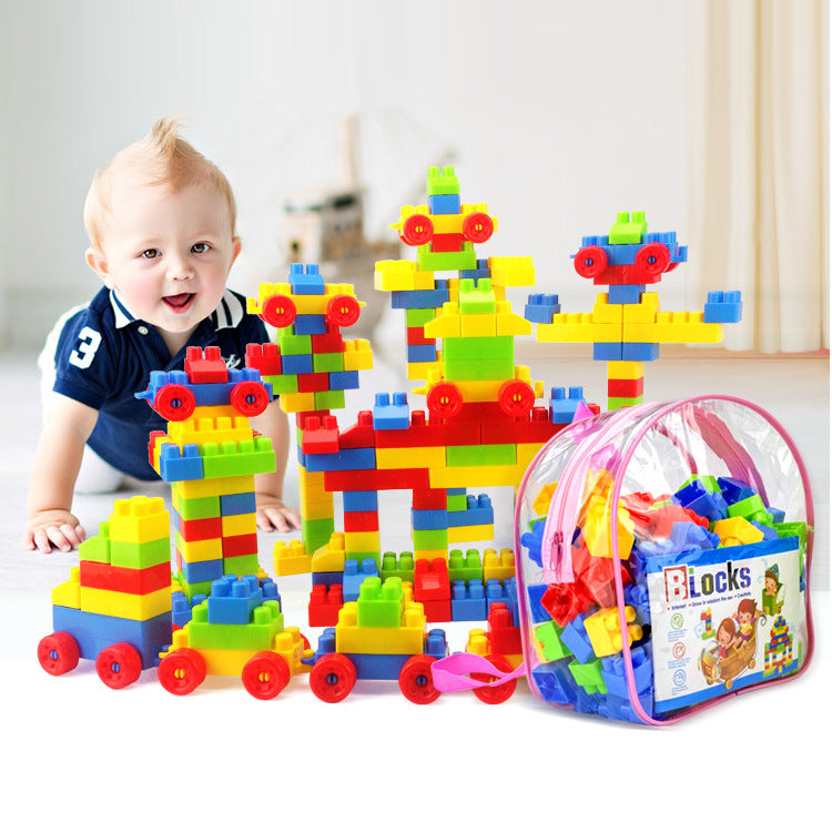 Large-Piece Building Blocks for Early Childhood Education