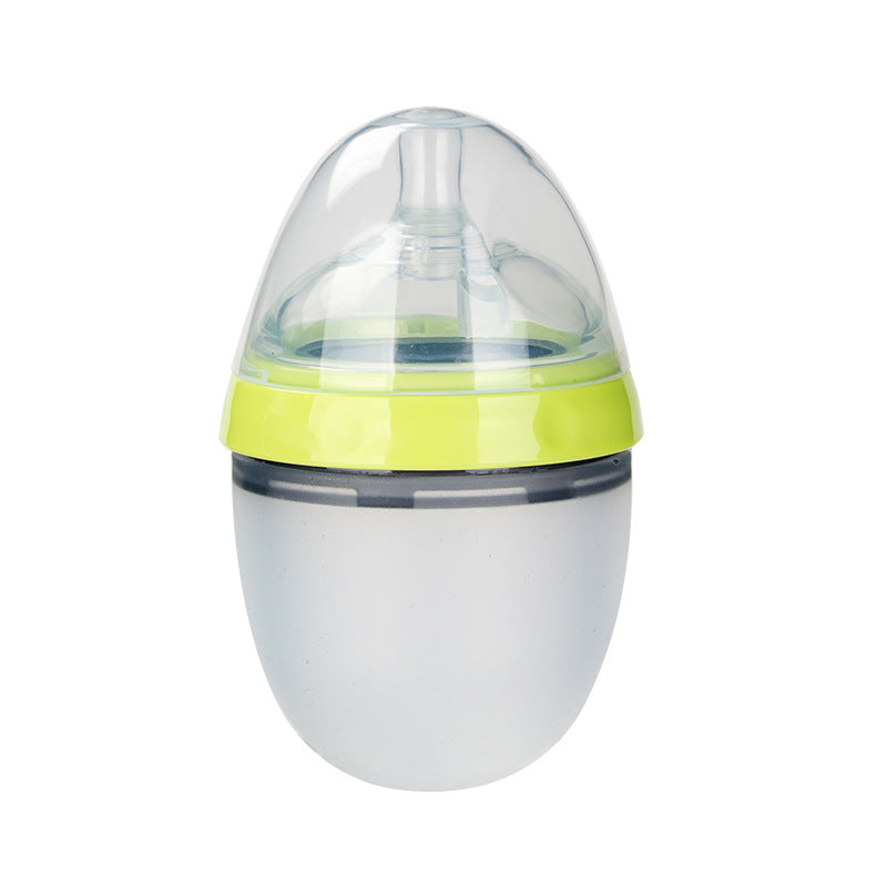 Silicone Breast Milk Baby Feeding Bottle
