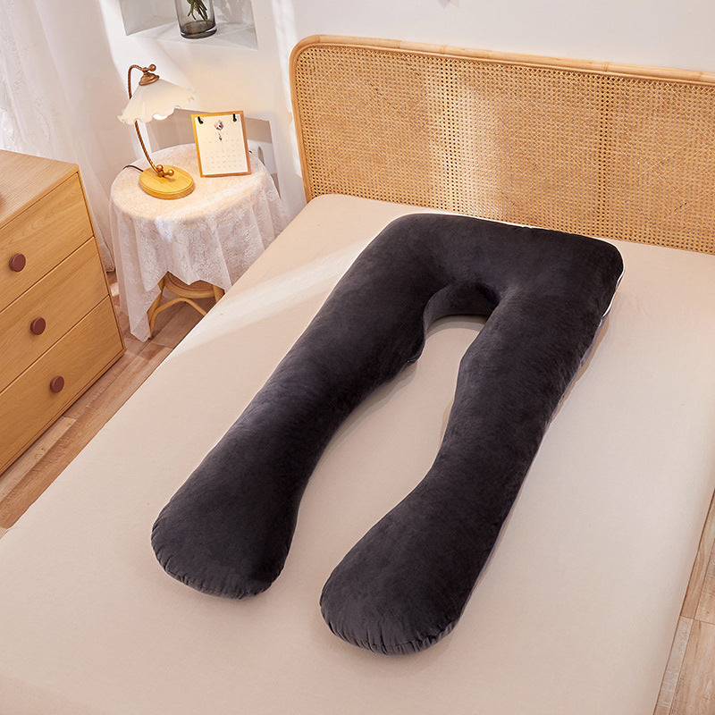 Pure Cotton Removable & Washable U-Shaped Maternity Pillow