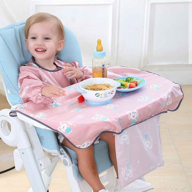 Baby Feeding Bib Cover & Anti-Dirty Dining Gown