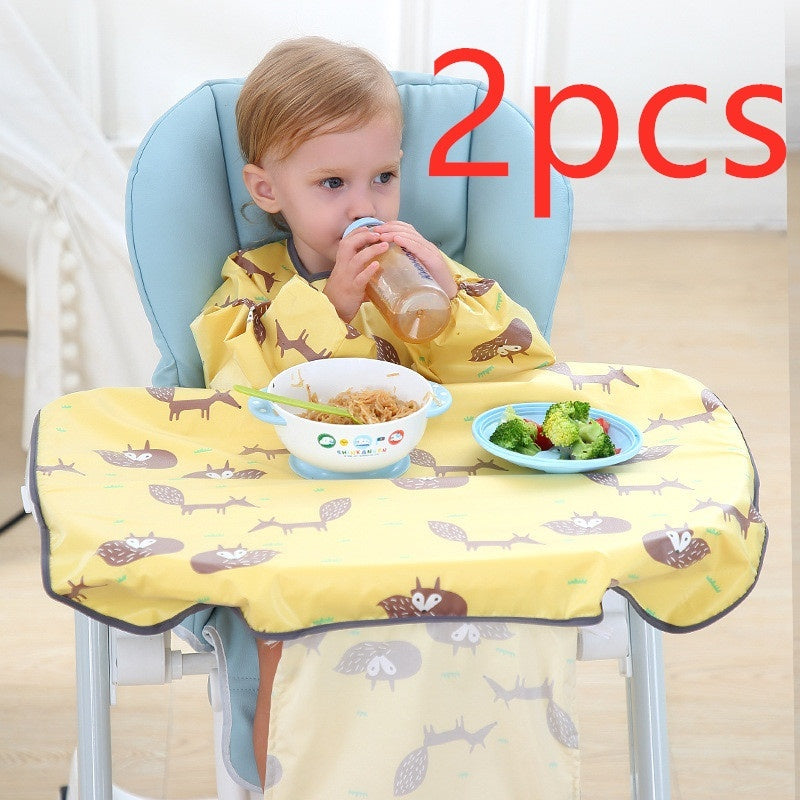 Baby Feeding Bib Cover & Anti-Dirty Dining Gown
