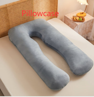 Pure Cotton Removable & Washable U-Shaped Maternity Pillow
